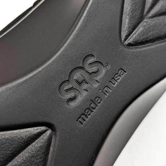 SAS Women Petra Comfort Charcoal Back Soft Leather Narrow shoes Size 9.5 - Picture 10 of 11